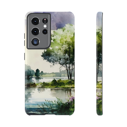 Summer Day by the Lake - Impact Resistant Phone Case